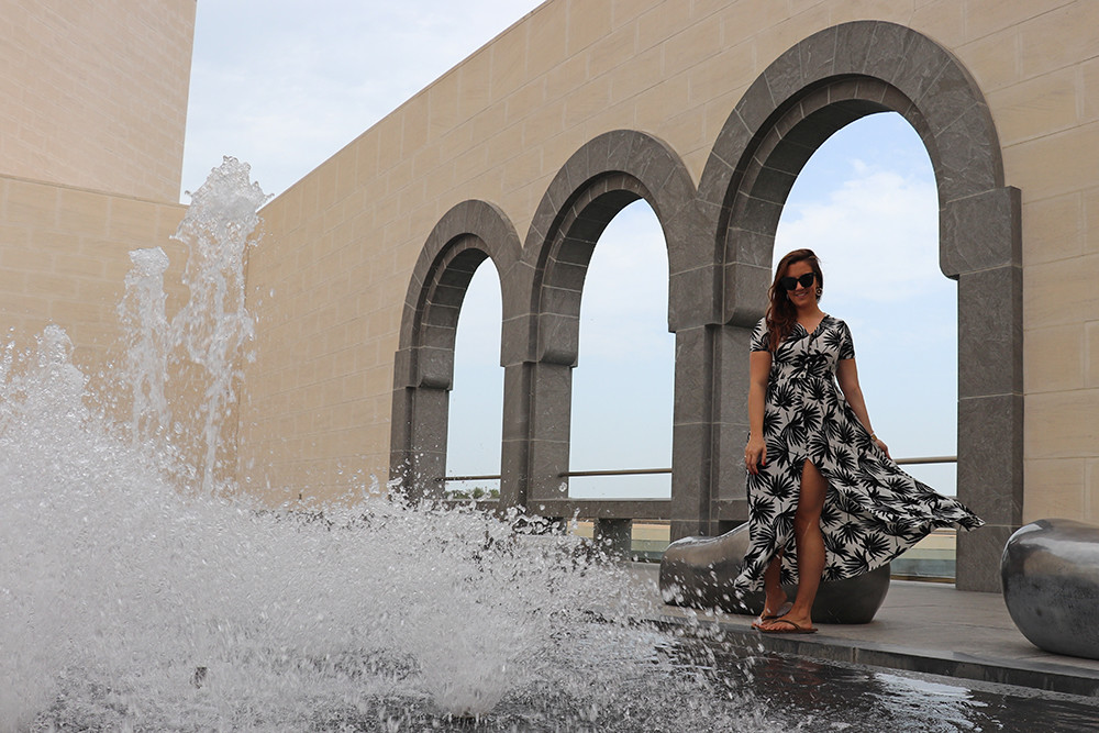Kelly at the The Museum of Islamic Art