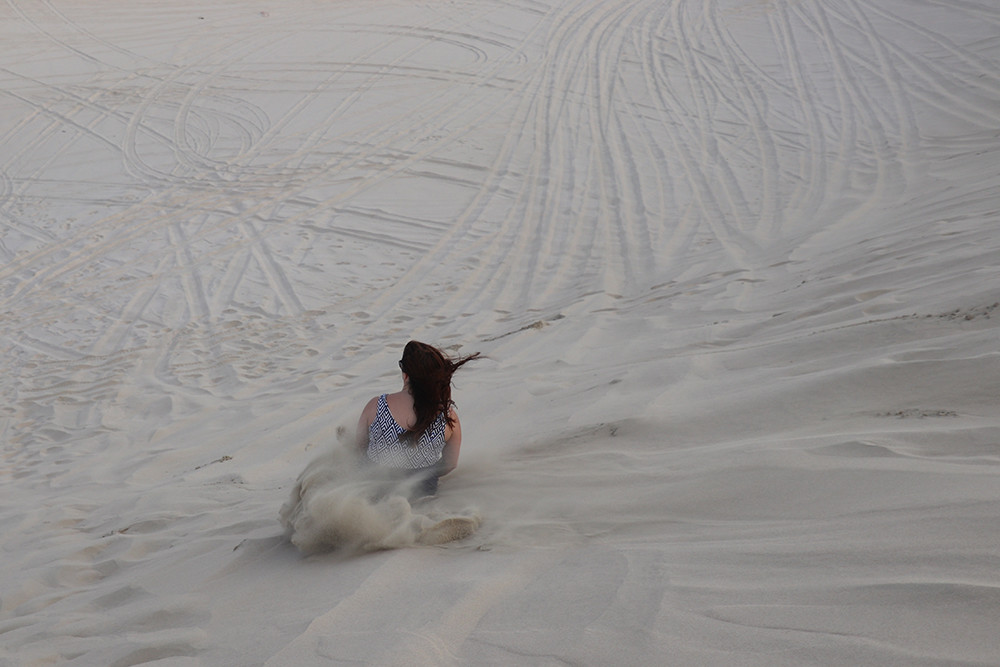 Qatar Sand Dunes - Kelly Sand Boarding