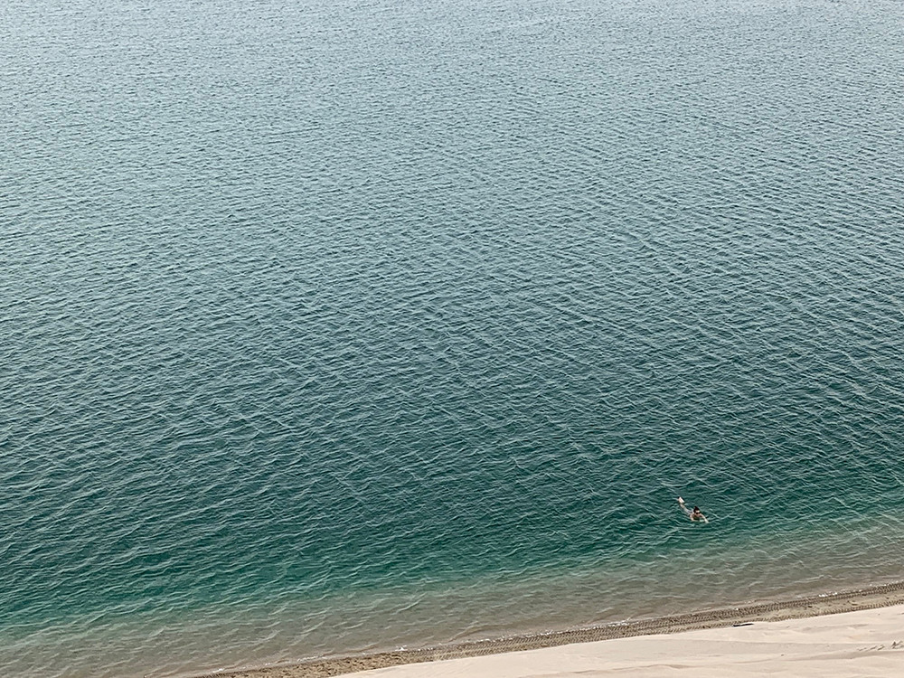 Qatar Sand Dunes - Swimming in the Inland Sea and Persian Gulf