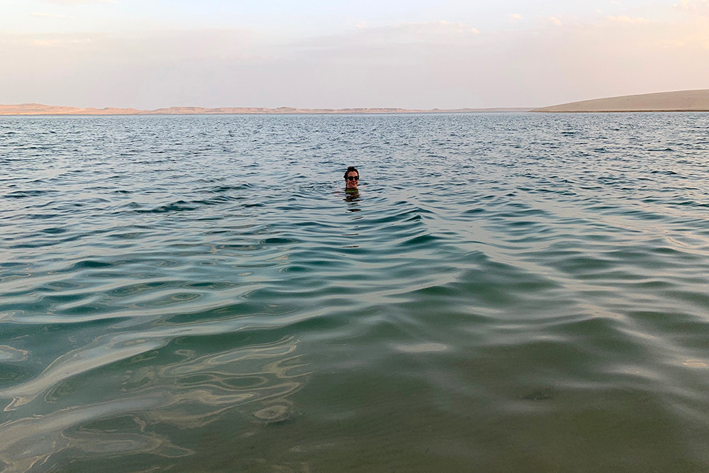 Qatar Sand Dunes - in the Inland Sea and Persian Gulf
