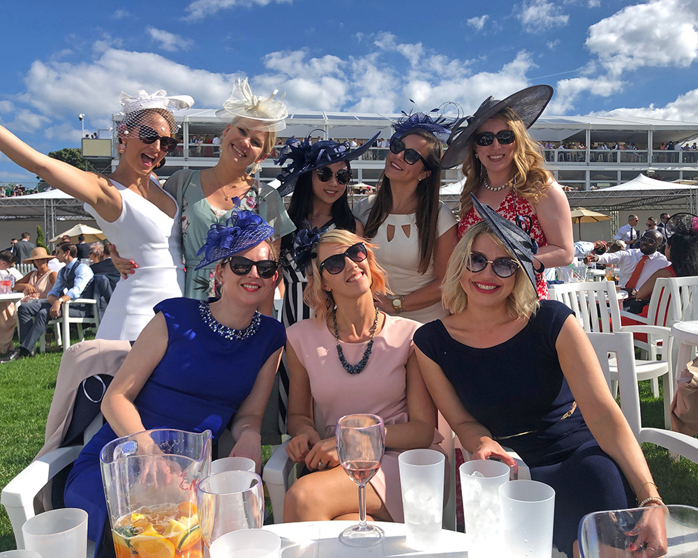 Ascot Attire - Girls Group Shot