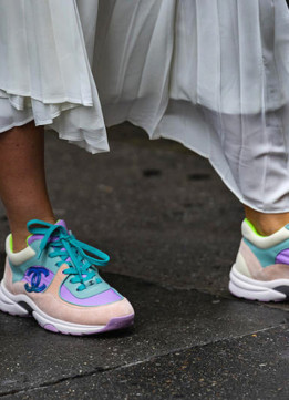 Chic Sneakers at NYFW