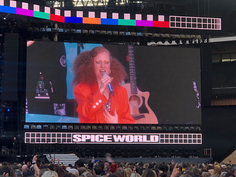 Childhood Throwback Weekend - Jess Glynne Opening at Spice Girls