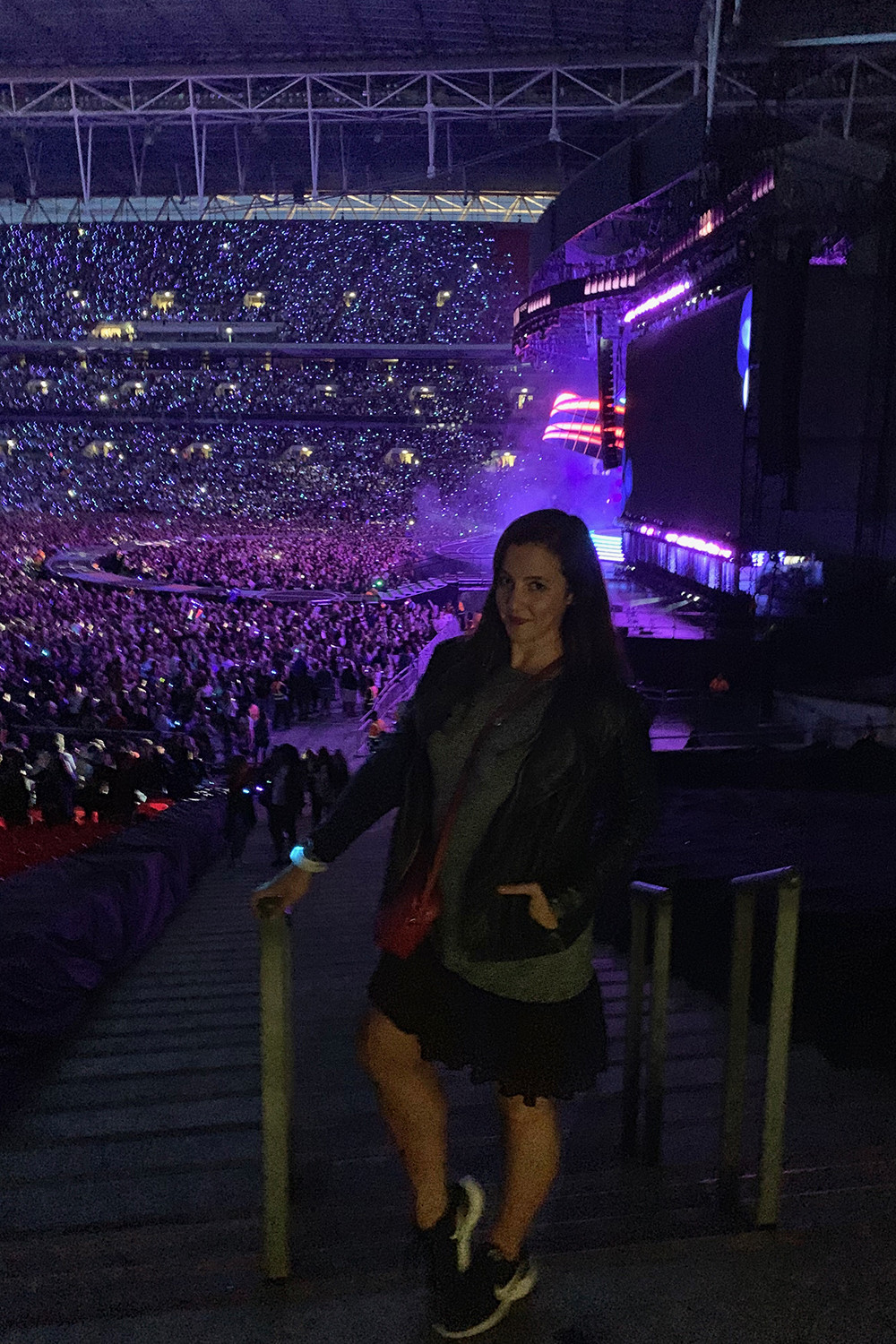 Childhood Throwback Weekend - Kelly at Spice Girls Wembley Stadium