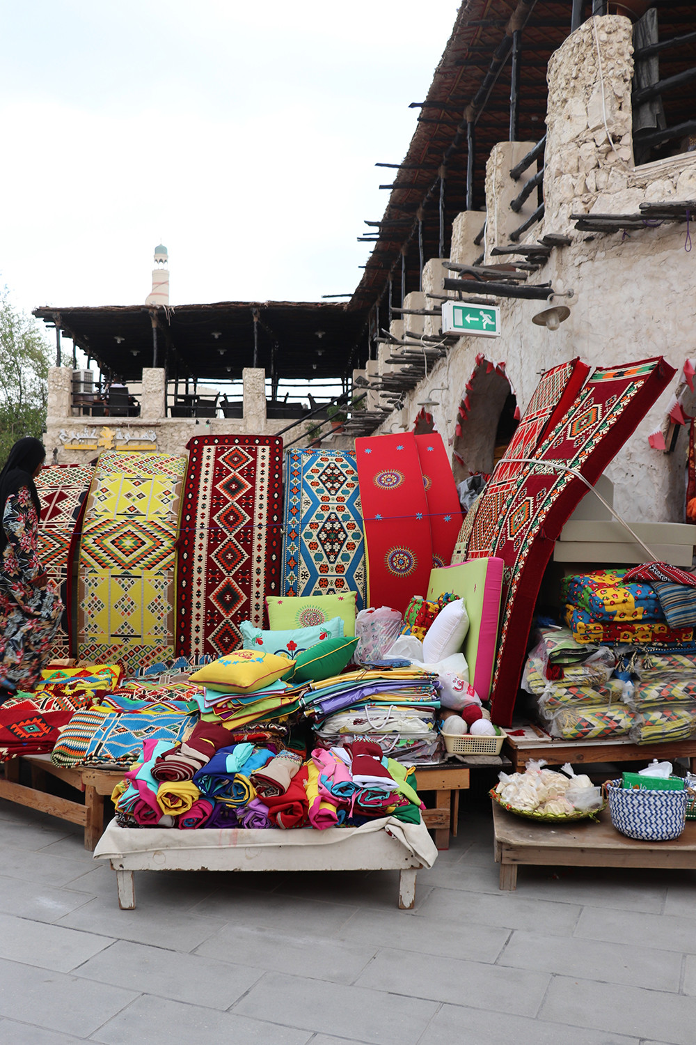 Exploring Doha - Rugs in Souq Waqif