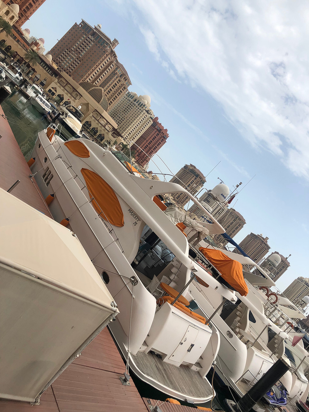 Exploring Doha - The Pearl Marina