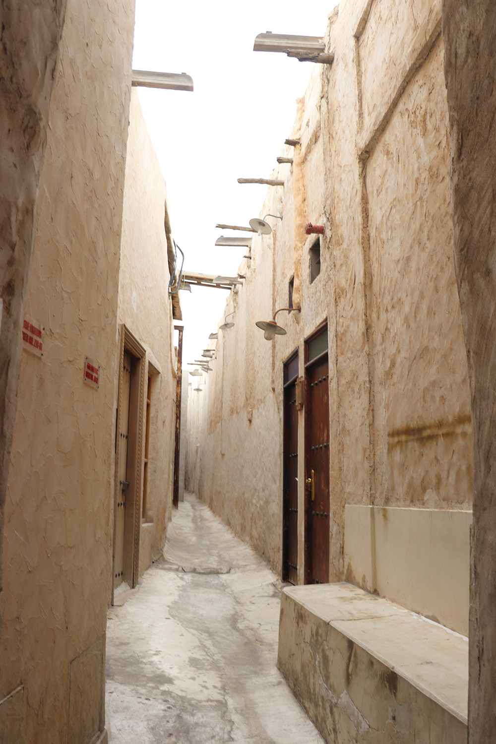Exploring Doha - Walls in Souq Waqif