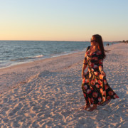 Forever21 Tulip Print Maxi Dress in Naples, Florida