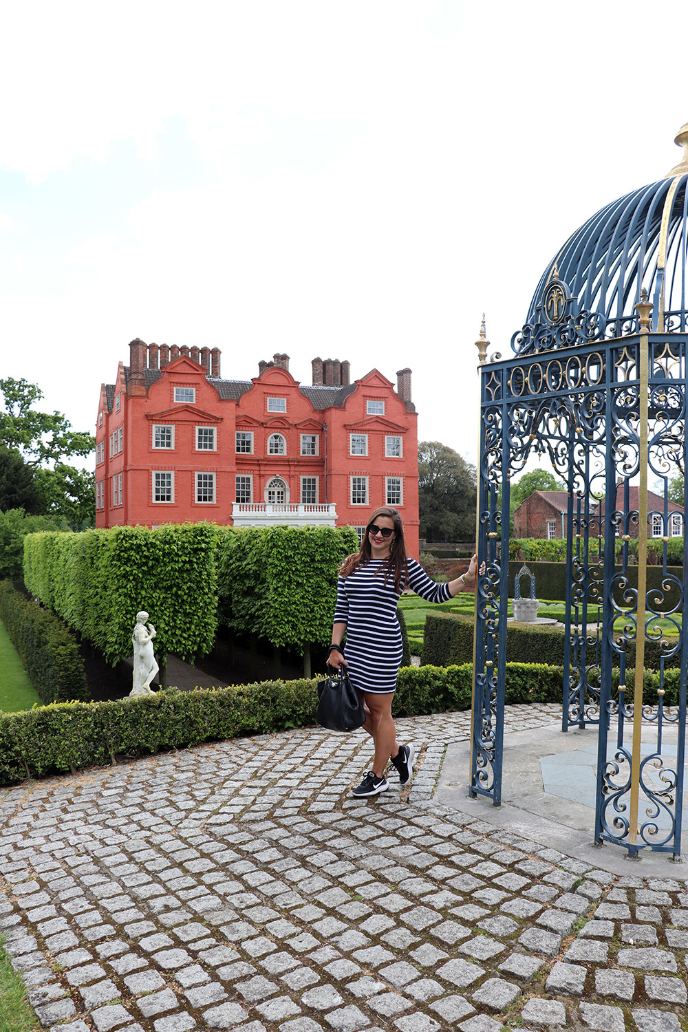 Kelly at the Back of Kew Gardens Palace