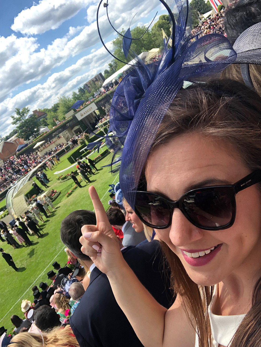 Royal Ascot Selfie with the Queen