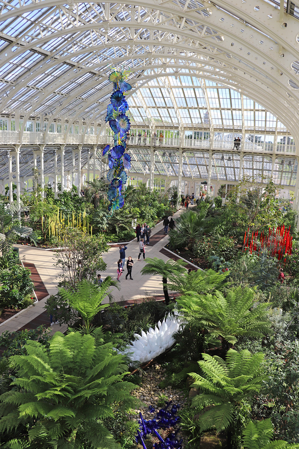 Temperate House Sculptures at Chihuly Glass at Kew Gardens