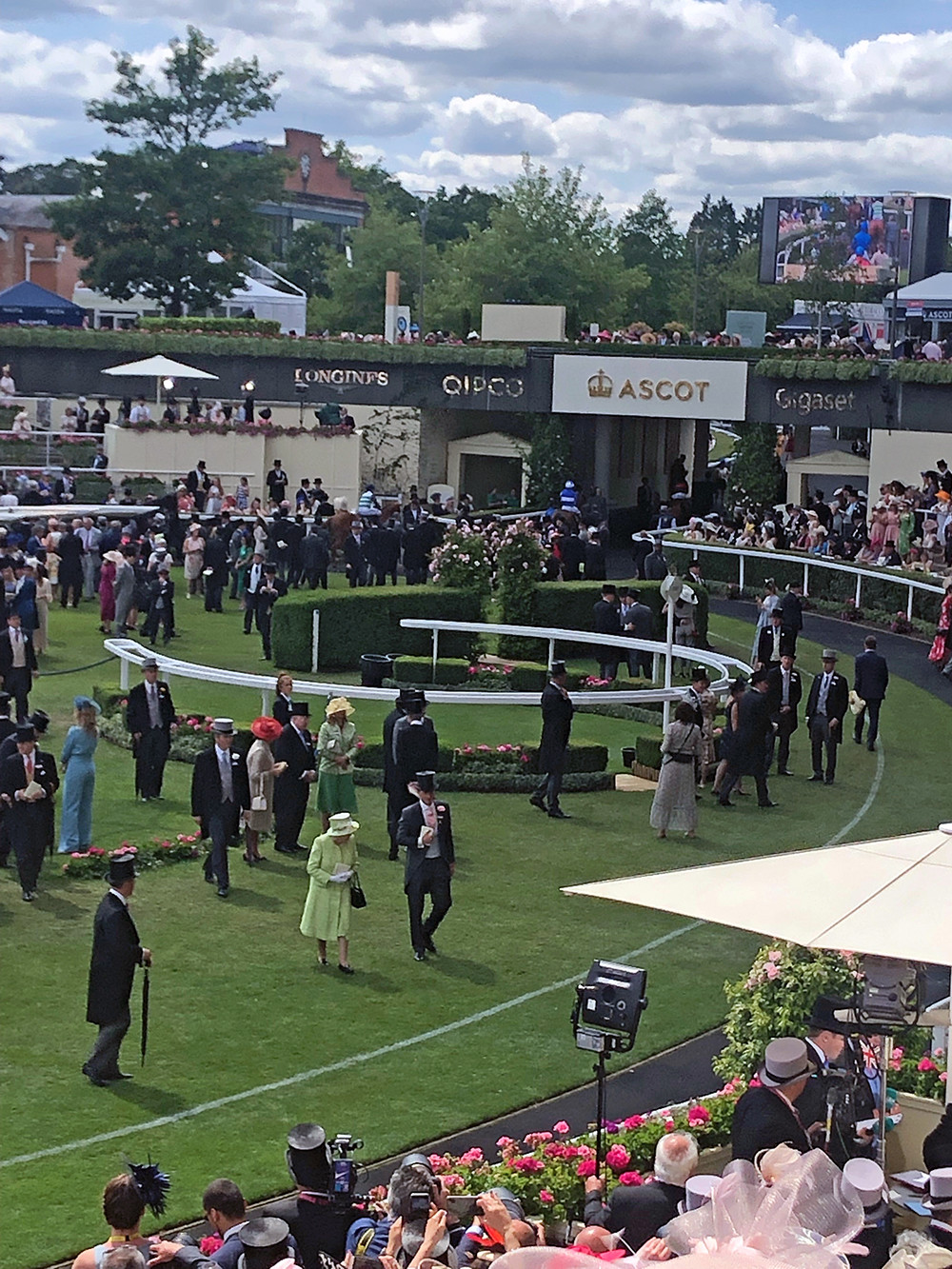 The Queen at Royal Ascot