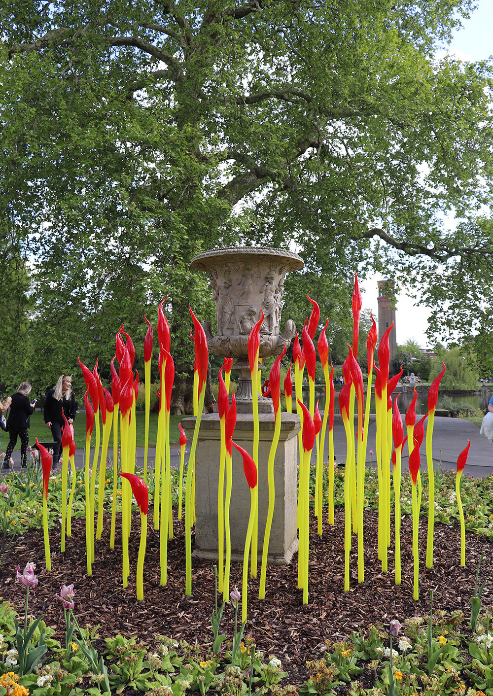 The Tulips Chihuly Glass at Kew Gardens