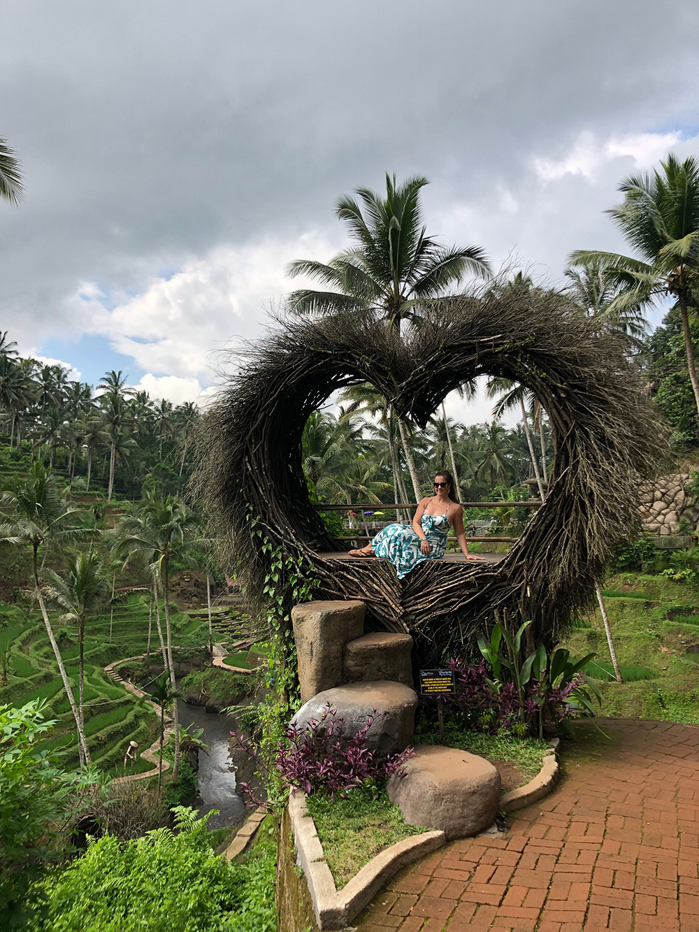 Heart Nest at Tegallalang Rice Terrace