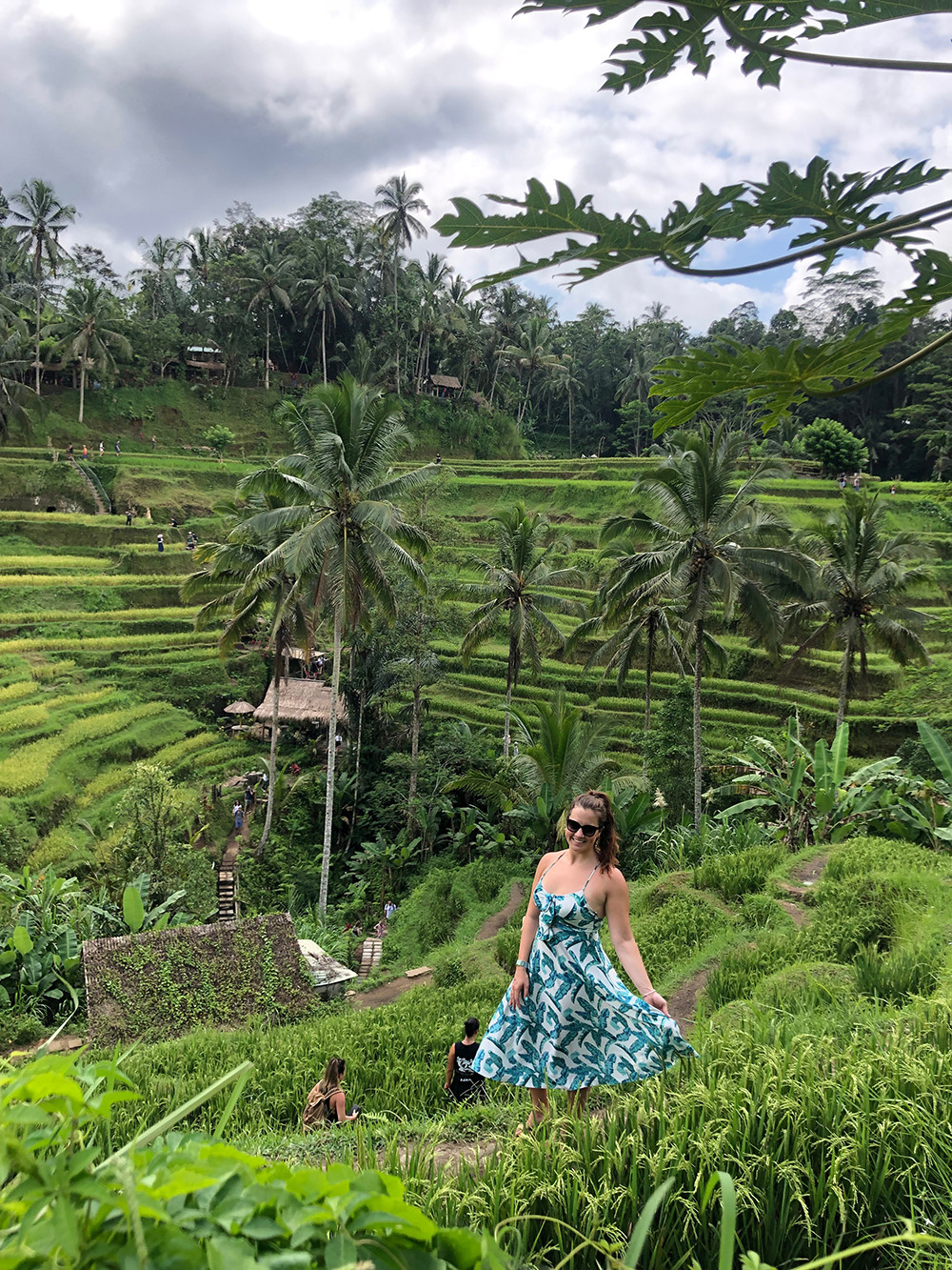 Kelly in Tegallalang Rice Terraces