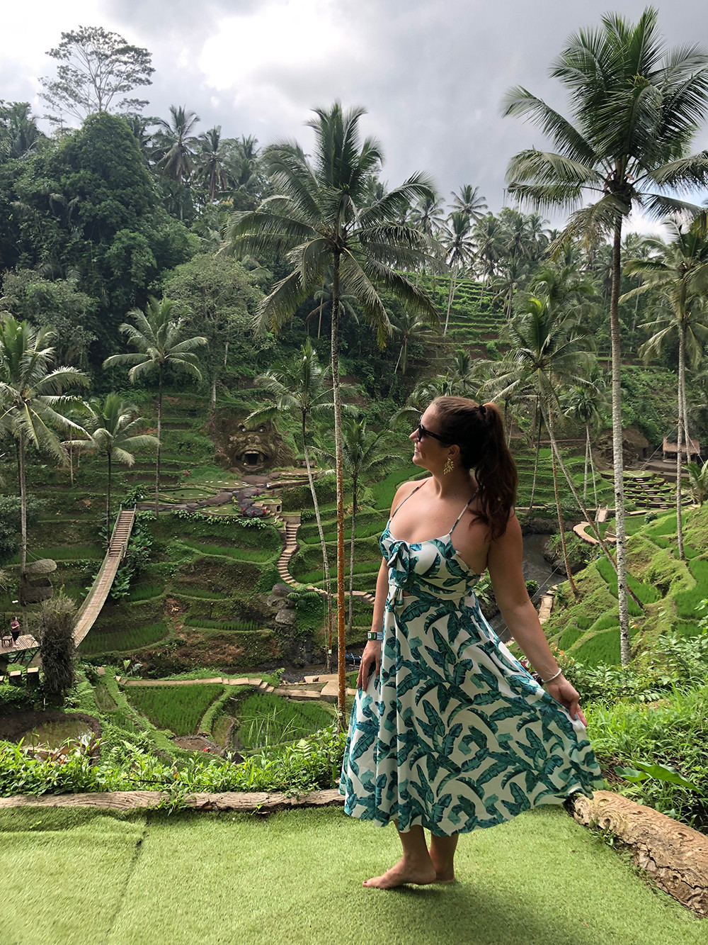 Pre Swing at Tegallalang Rice Terrace