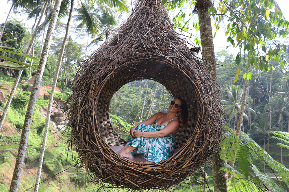 Round Nest at Tegallalang Rice Terraces