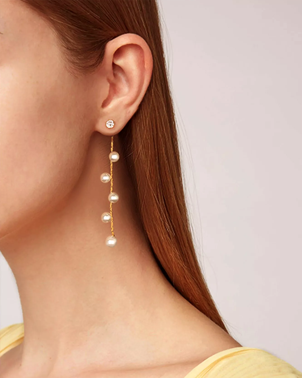 SheIn Review - Faux Pearl Decorated Drop Earrings