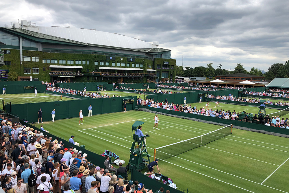 Side Courts at Wimbledon
