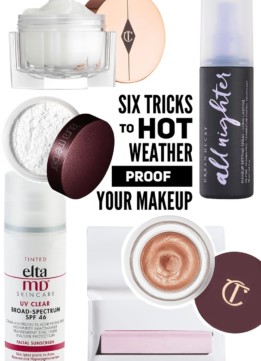 Sparkles and Shoes - Hot Weather Makeup