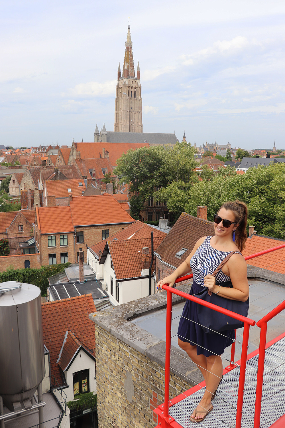 Belgium Weekend - Bruges View from Huisbrouwerij De Halve Maan Brewery
