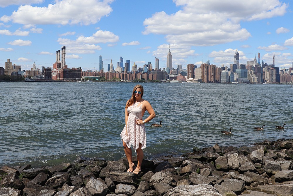 Fashion Blogger Summer Whites in Brooklyn