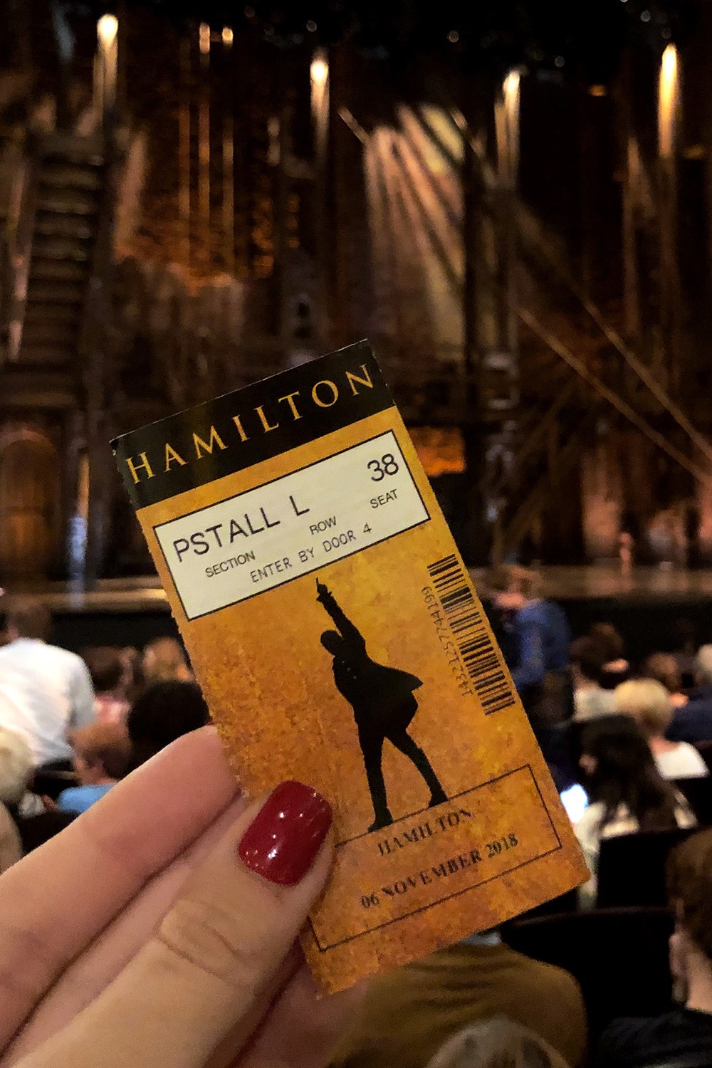 Hamilton Ticket in London West End
