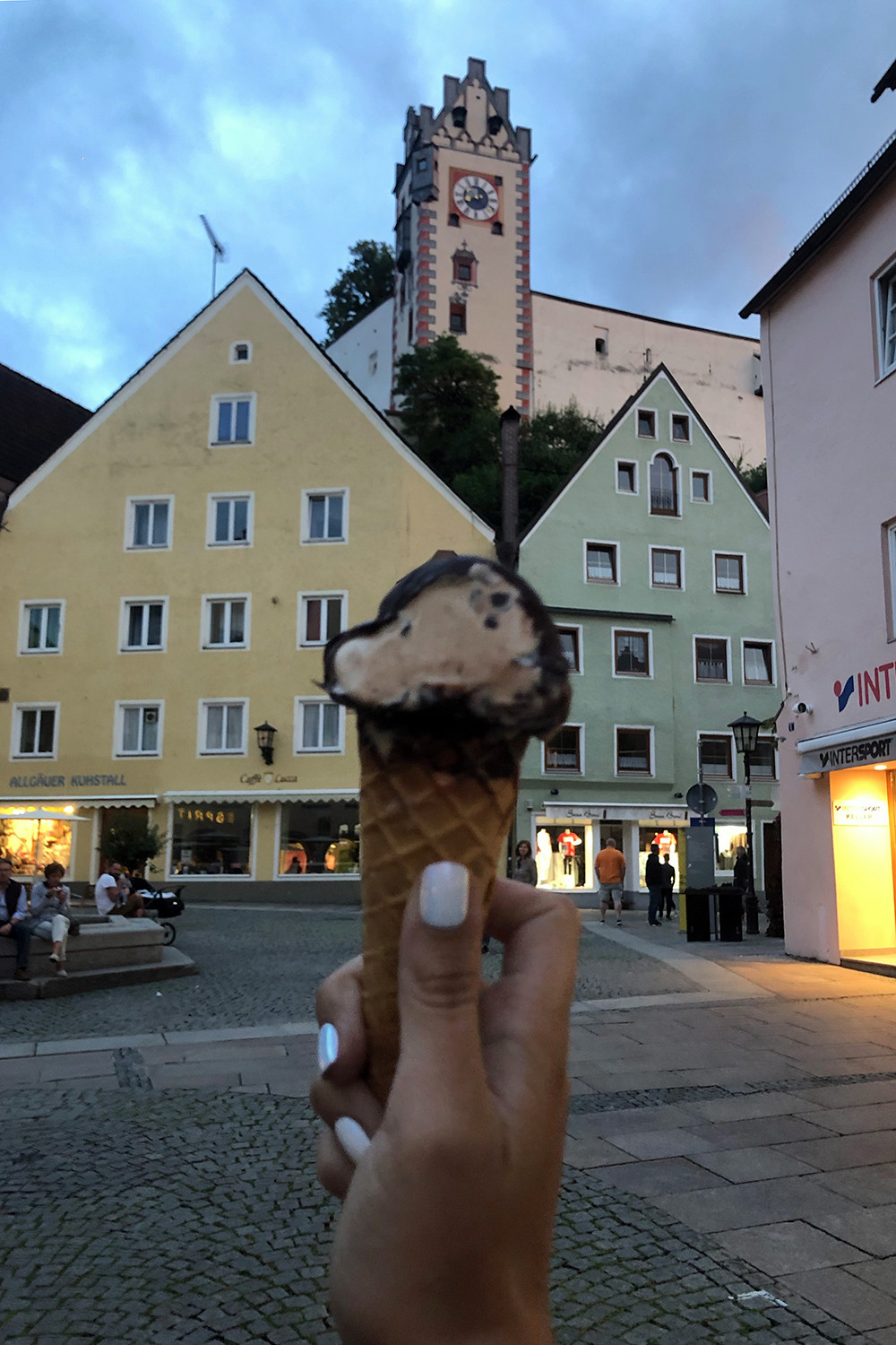 Ice Cream in Fussen