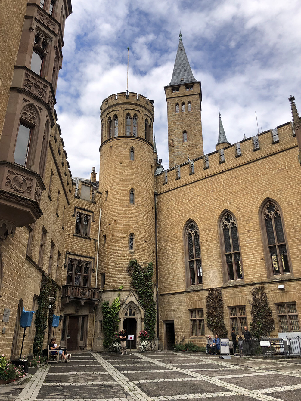 Inside Hohenzollern Castle in Germany