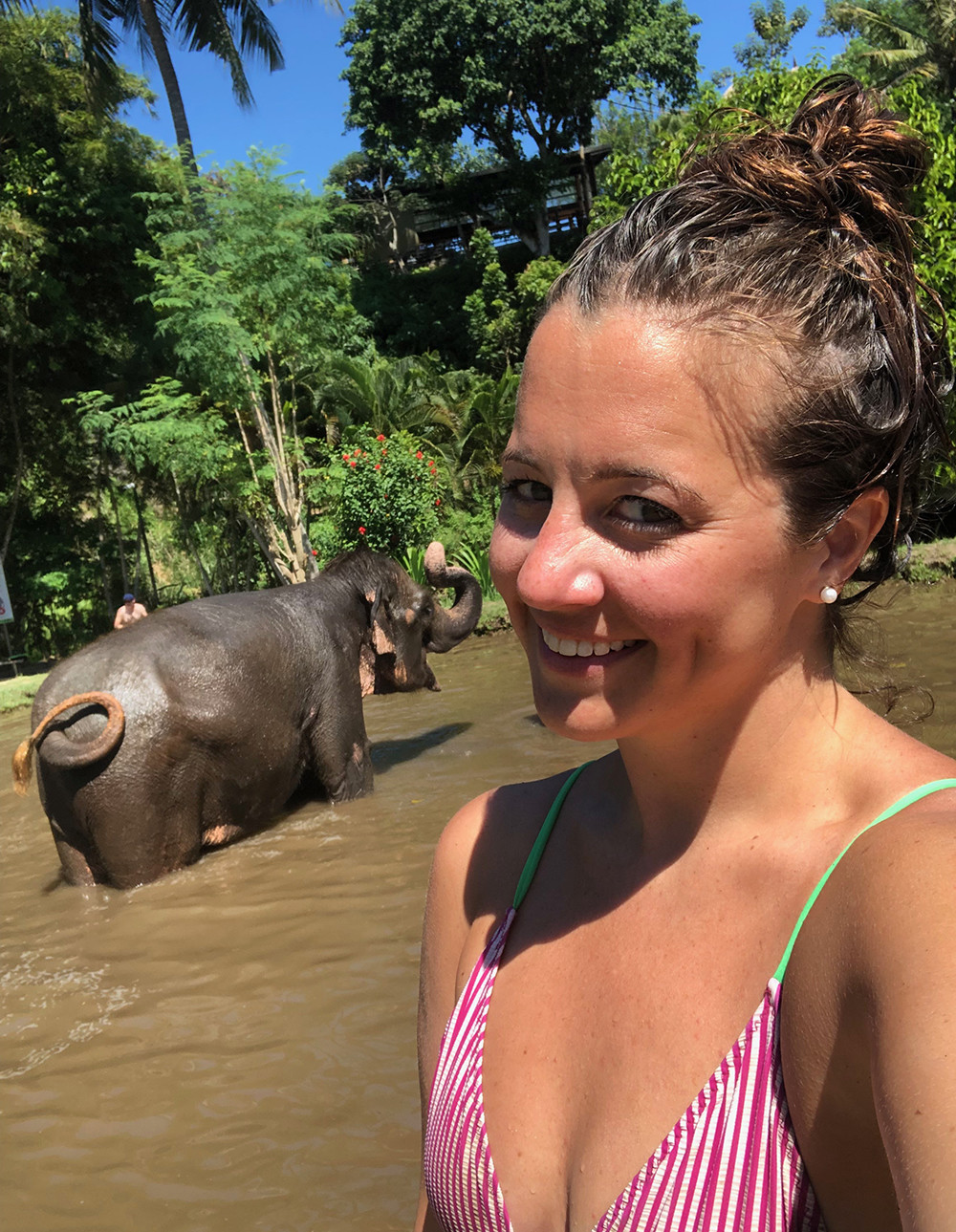 Kelly Elephant Selfie
