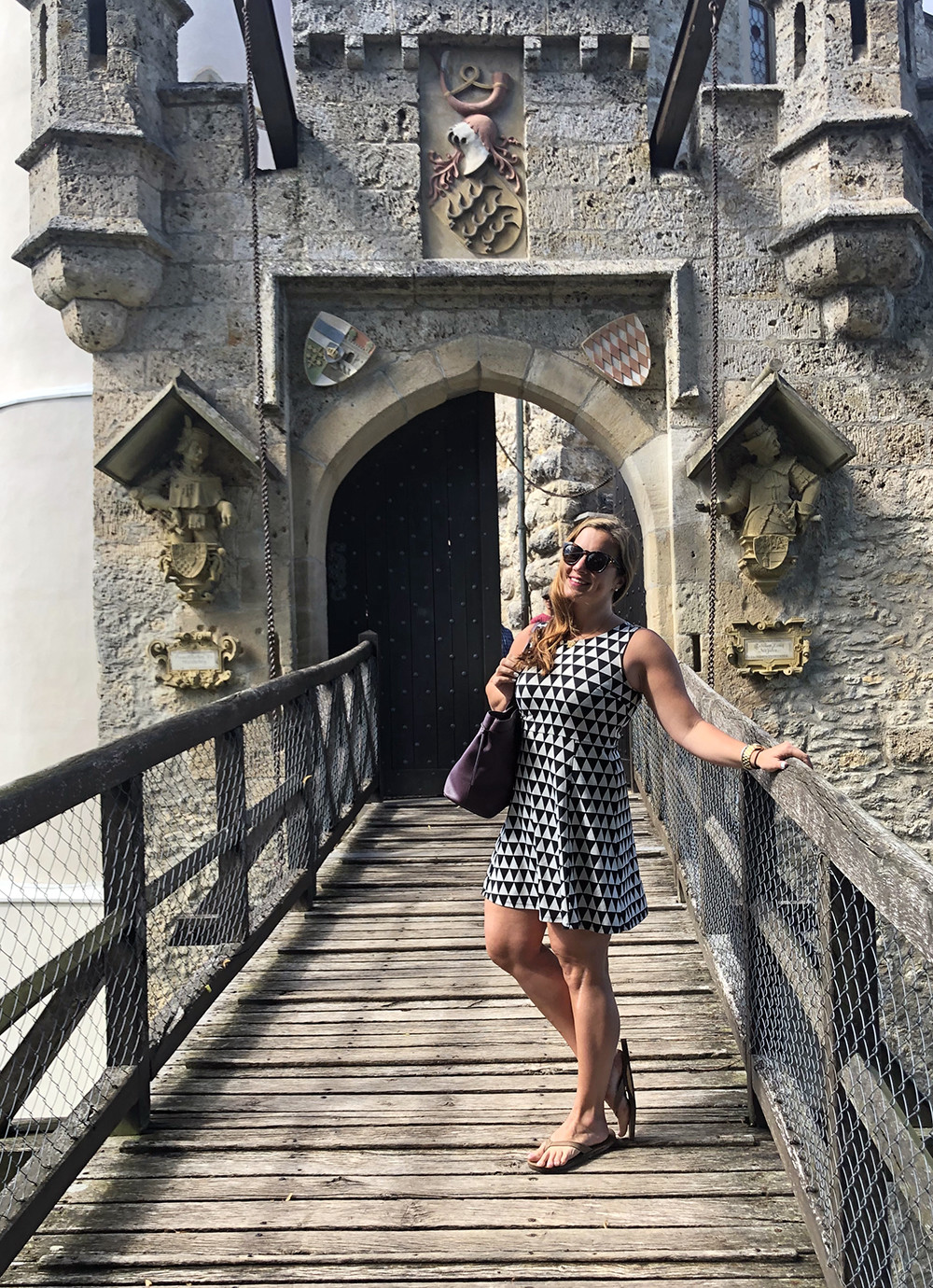 Kelly at Lichtenstein Castle