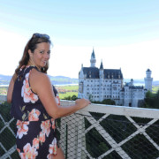 Kelly at Nueschwanstein