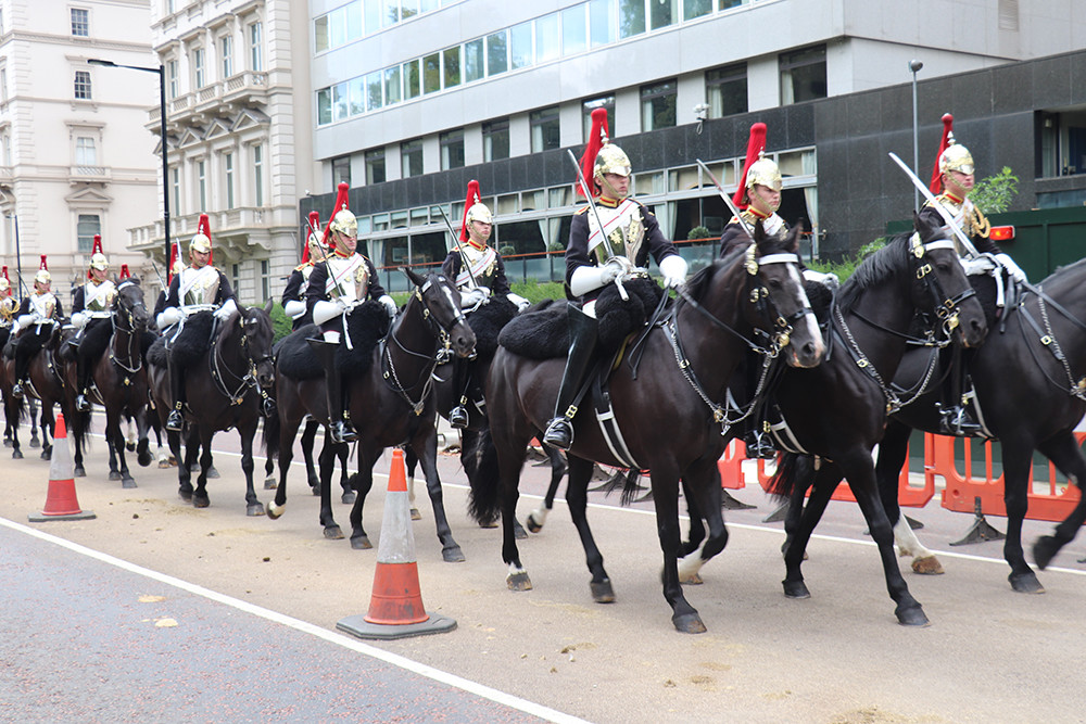 London Bike Tour - Royal Gaurd
