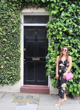 London Townhouse with Floral Print Jumpsuit