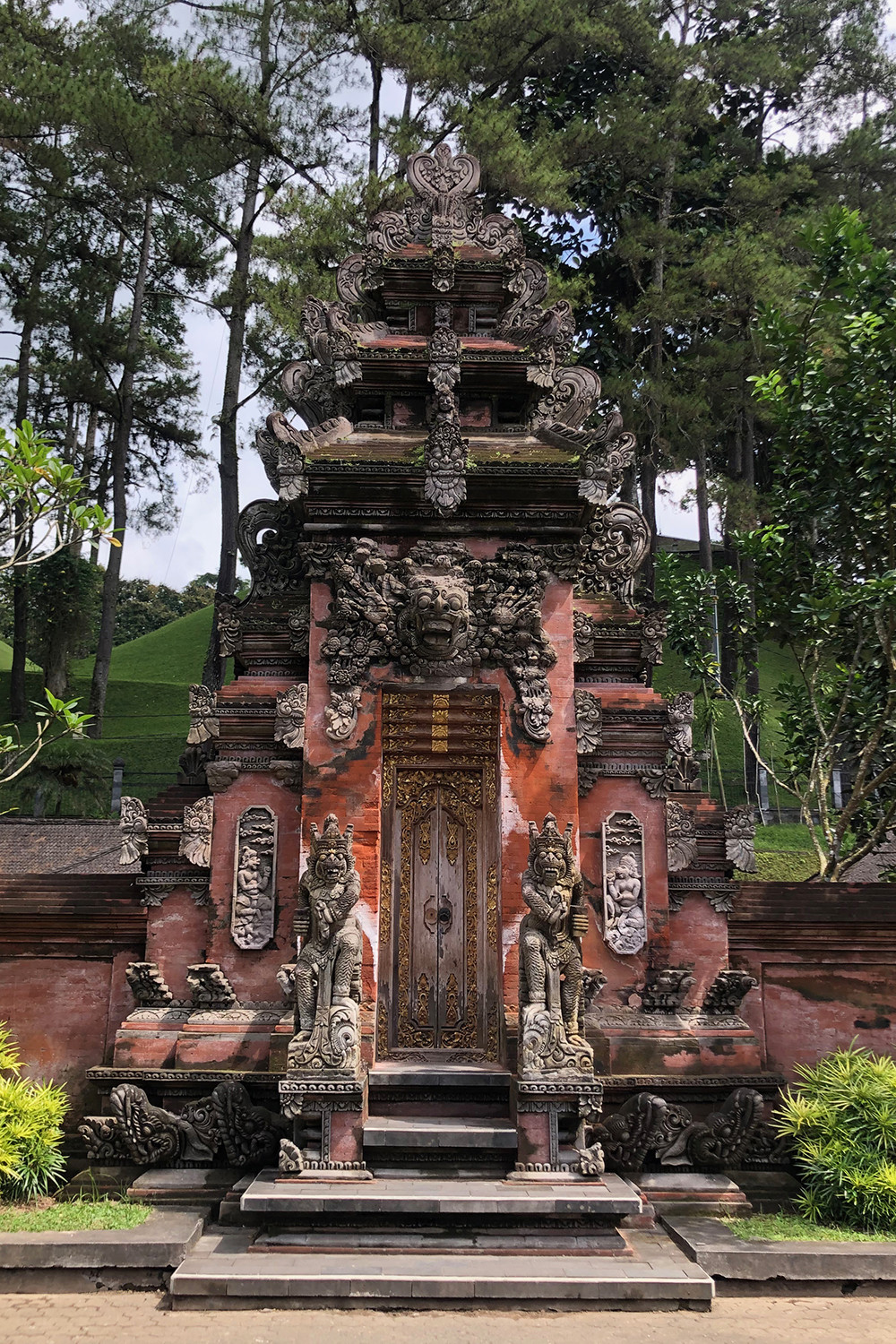 Shrine at Pura Dalem Agung Bali Temple