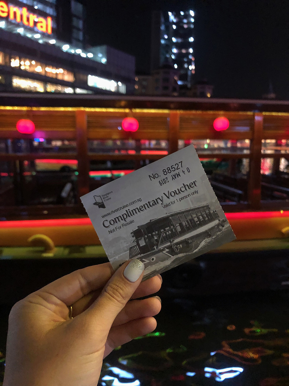 Ticket for Singapore River Cruise