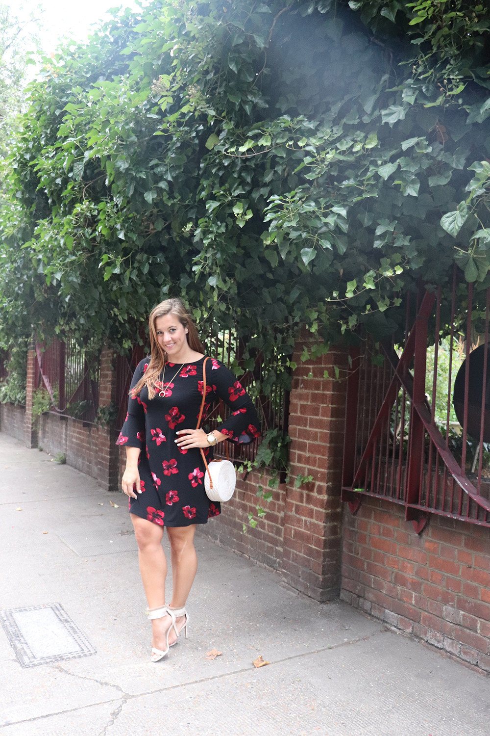 Tommy Hilfiger Black Flower Dress