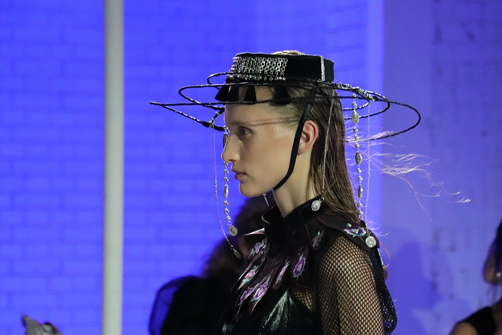 Fashion Scout - LFW - Punk Rave Hat