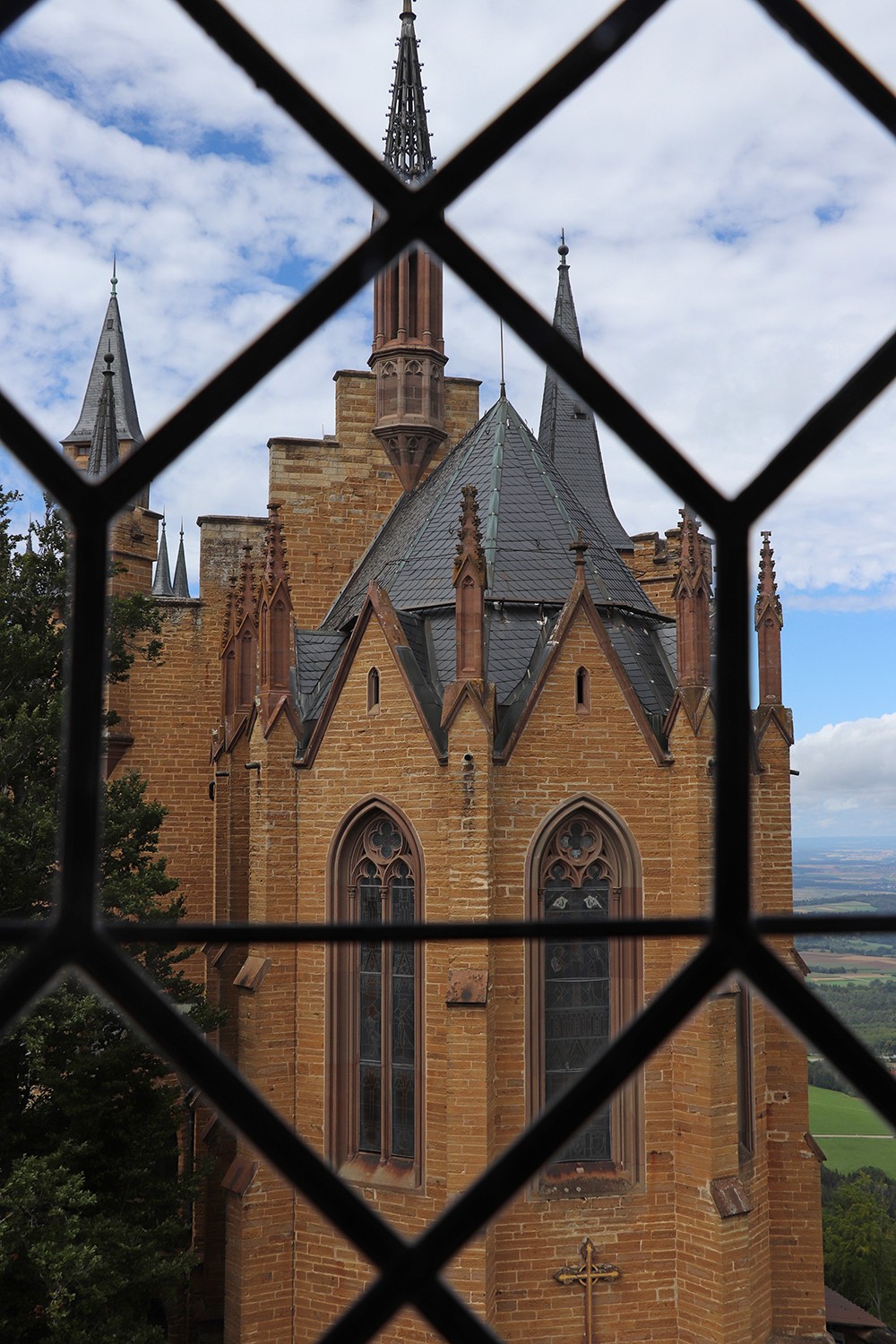 Hohenzollern Castle Chapel Through Window