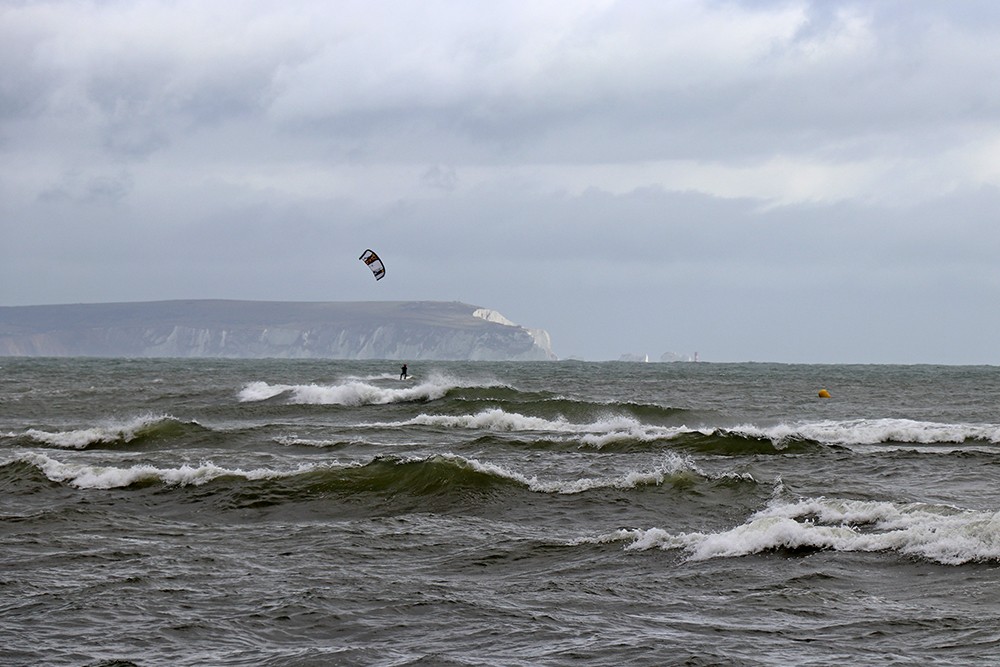 Isle of White From Mudeford Quay