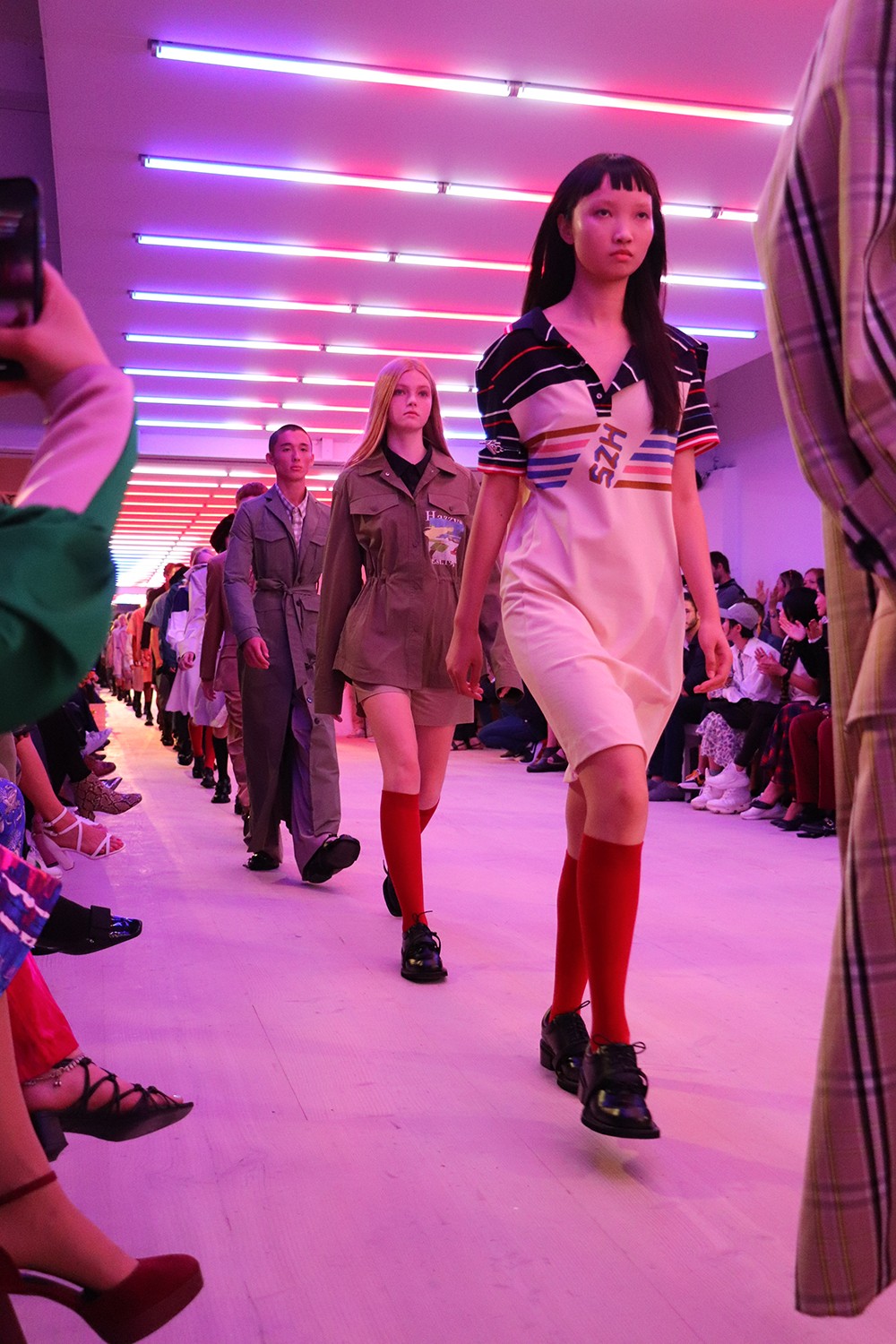 London Fashion Week - Hazzys Runway Finale