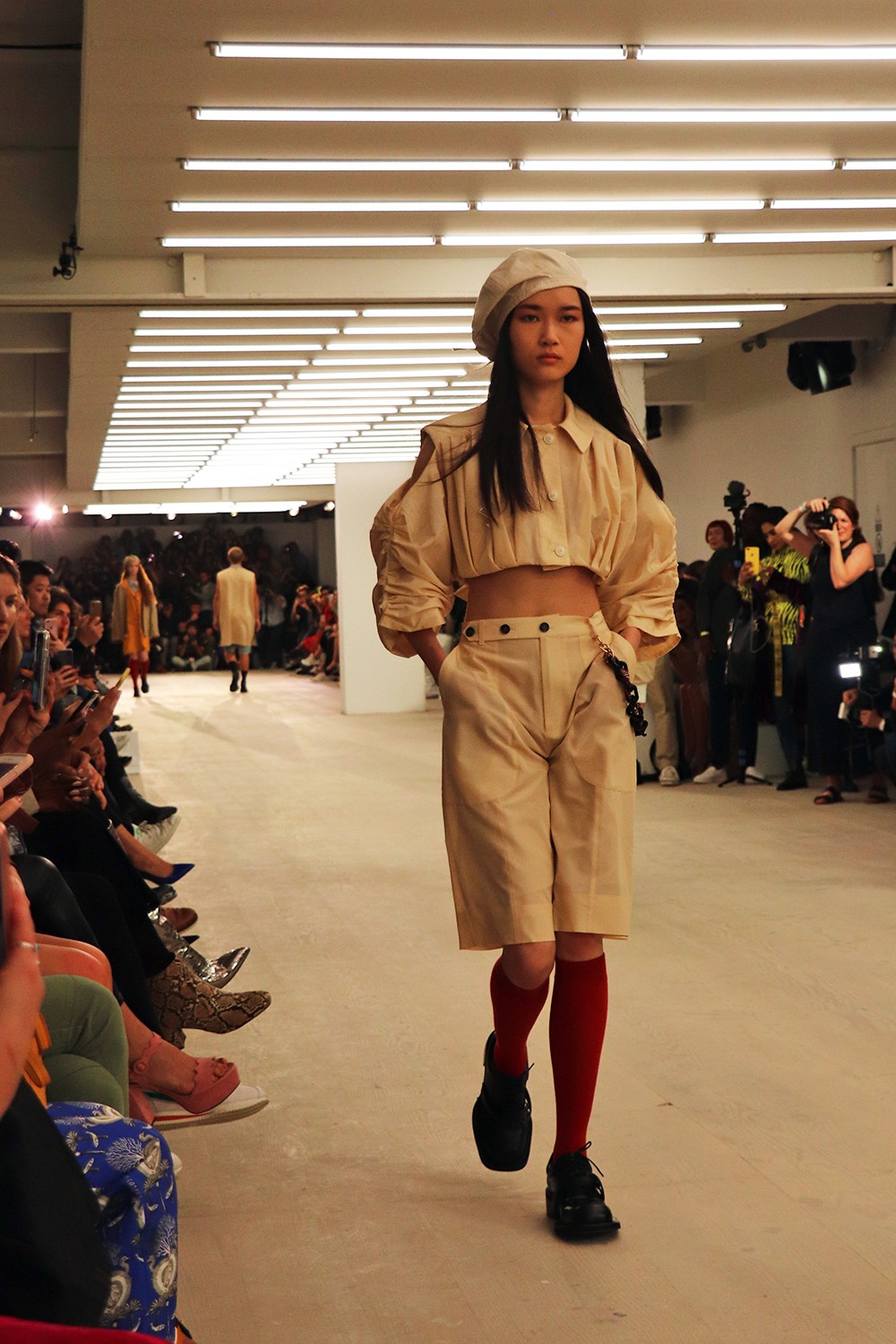 London Fashion Week - Hazzys Show - Two Piece