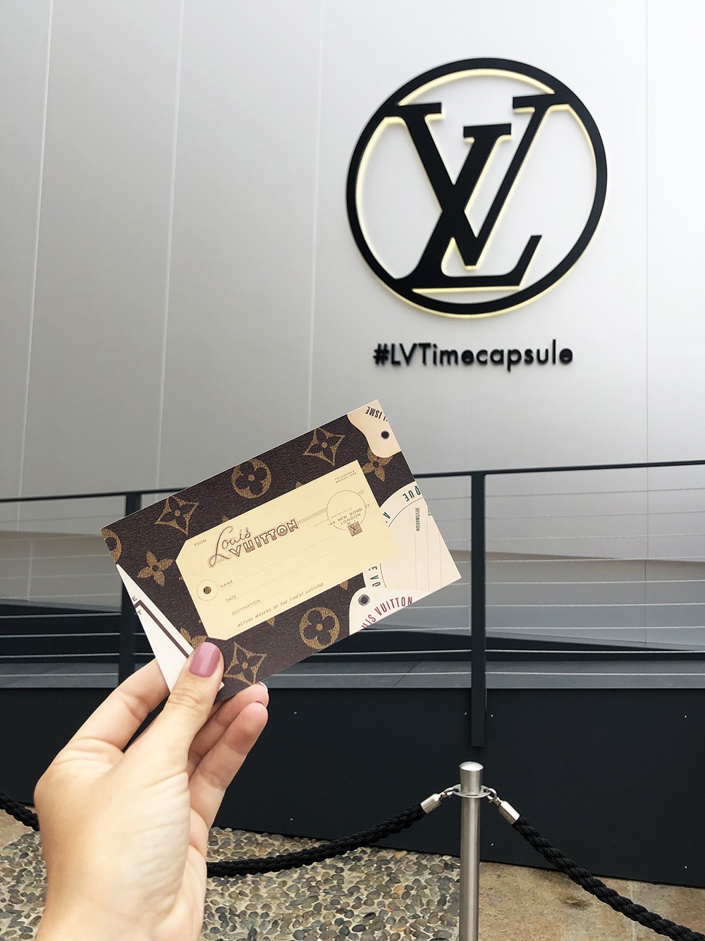 Louis Vuitton Time Capsule Exhibition in Milan
