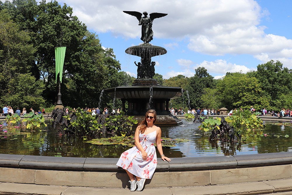 New York Blogger in Central Park