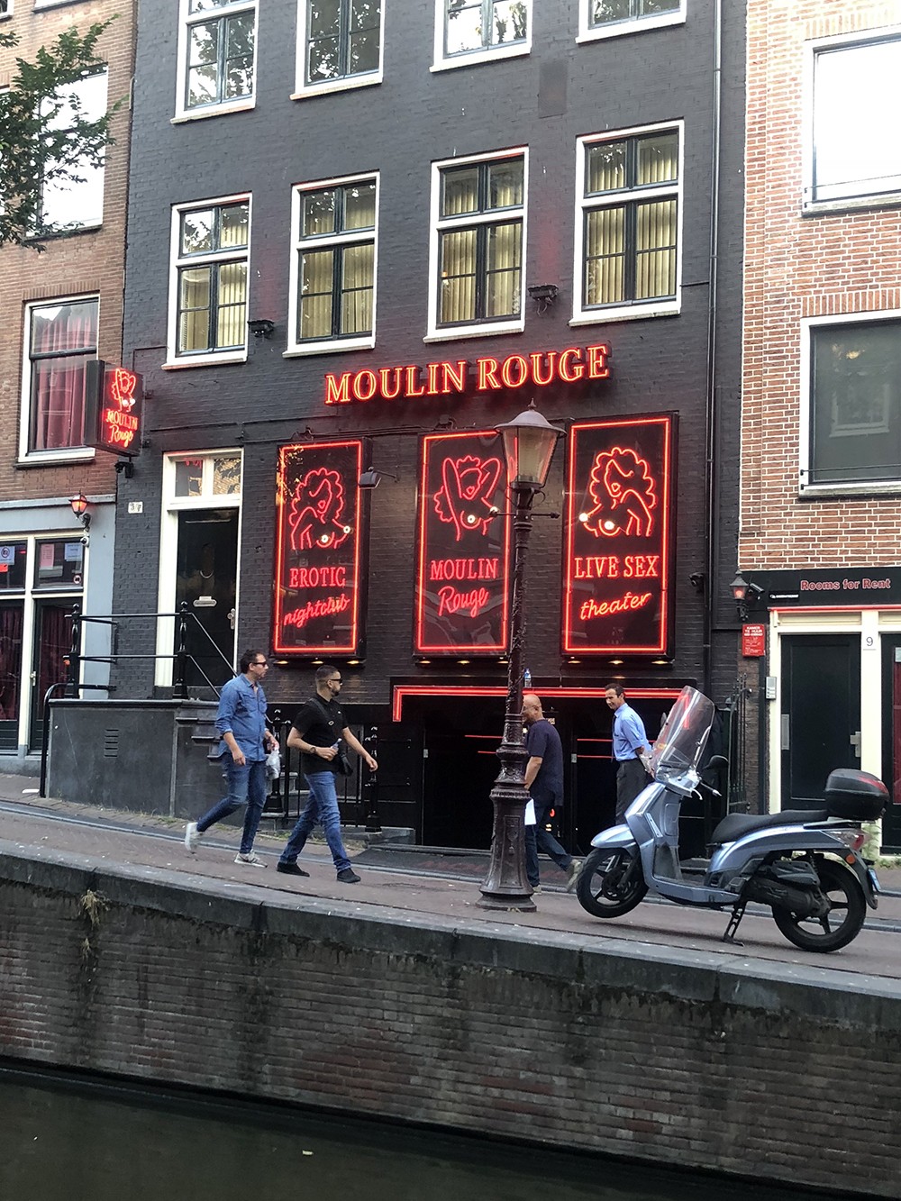 Red Light District in Amsterdam