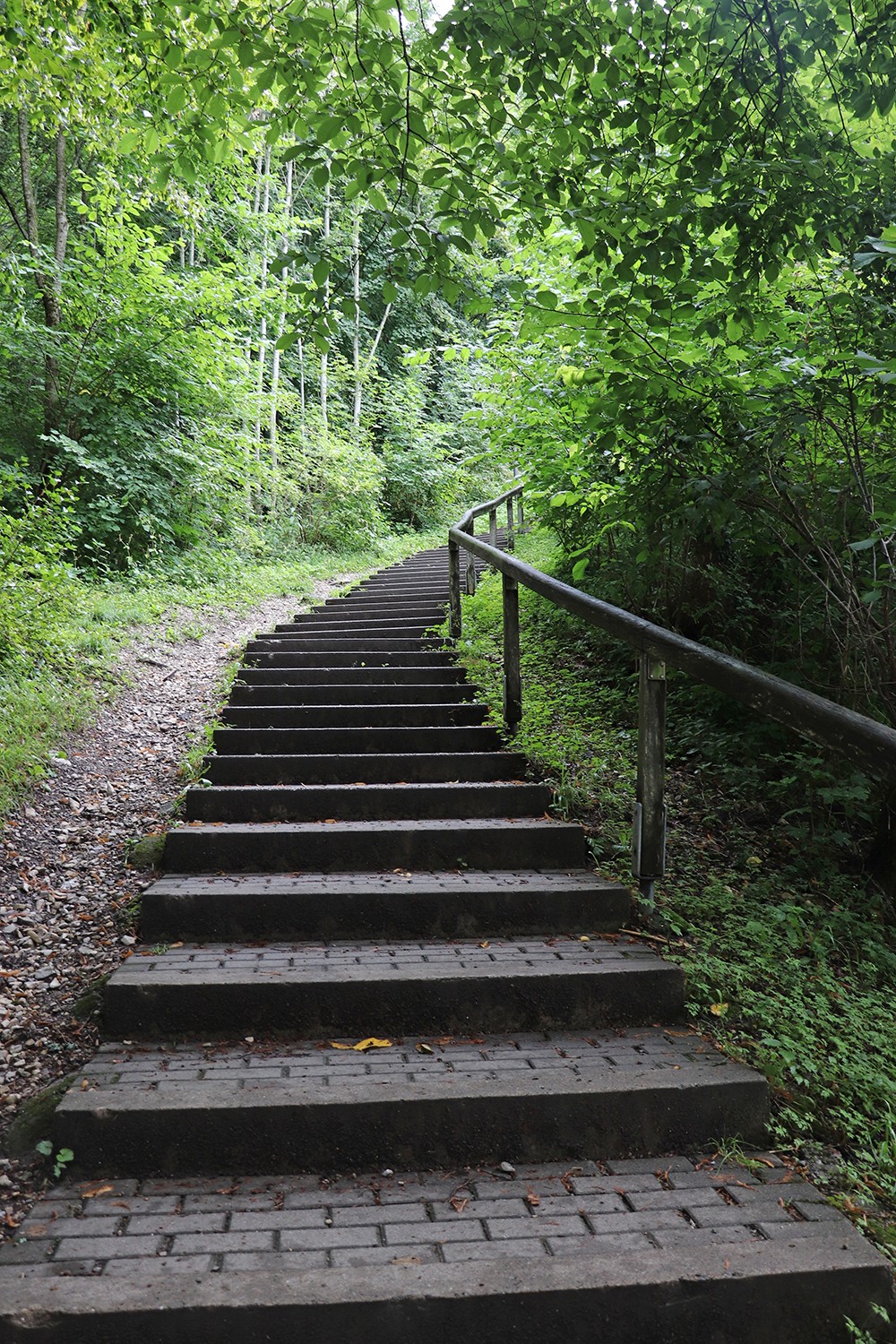 Stairs to Burg Hohenzollern
