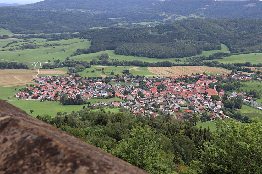 View from Hohenzollern Castle