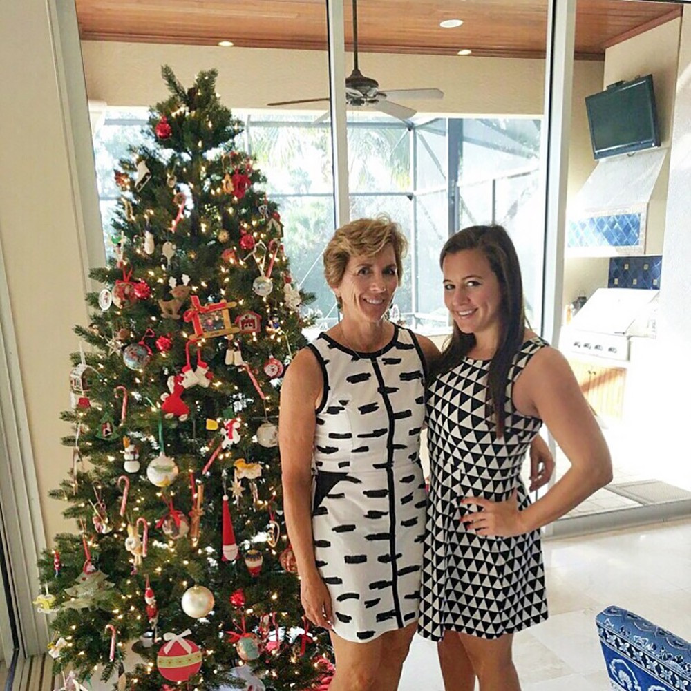 Black and White with Mom