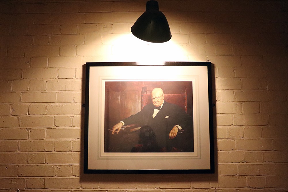 Churchill Portrait