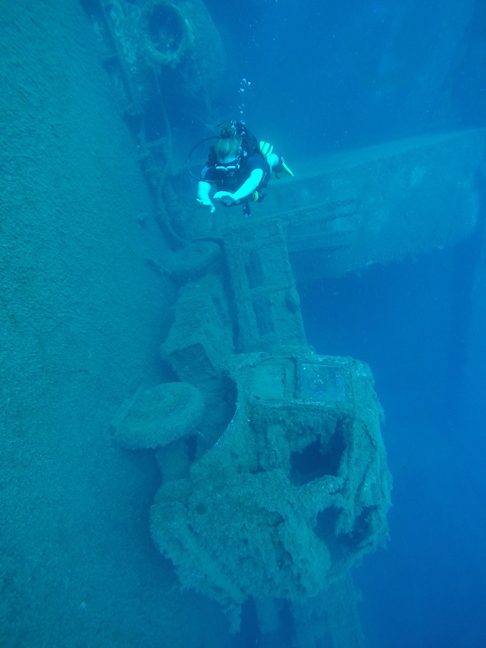 Cyprus Holiday Highlights - Travel Blogger Kelly Donlin Scuba Diving Zenobia Wreck